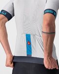 CASTELLI Cycling short sleeve jersey - ENTRATA VI - grey