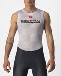 CASTELLI Cycling sleeve less t-shirt - PRO MESH BL - grey