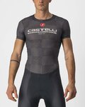 CASTELLI Cycling short sleeve t-shirt - PRO MESH BL - black