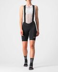 CASTELLI Cycling bib shorts - ENDURANCE LADY  - black