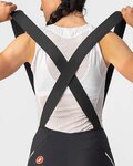 CASTELLI Cycling bib shorts - VELOCISSIMA 3 LADY - black