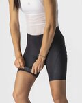 CASTELLI Cycling shorts without bib - VELOCISSIMA 3 LADY - black