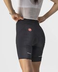CASTELLI Cycling shorts without bib - VELOCISSIMA 3 LADY - black