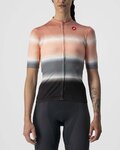 CASTELLI Cycling short sleeve jersey - DOLCE LADY - grey/black/pink