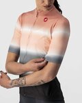 CASTELLI Cycling short sleeve jersey - DOLCE LADY - grey/black/pink
