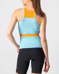 CASTELLI Cycling sleeveless jersey - SOLARIS LADY - light blue