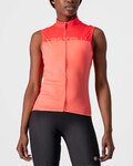 CASTELLI Cycling sleeveless jersey - VELOCISSIMA LADY - pink