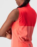 CASTELLI Cycling sleeveless jersey - VELOCISSIMA LADY - pink