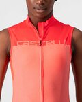 CASTELLI Cycling sleeveless jersey - VELOCISSIMA LADY - pink