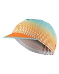 CASTELLI Cycling hat - CLIMBER´S LADY - light blue/orange