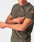 CASTELLI Cycling short sleeve t-shirt - SCORPION TEE - green