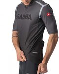 CASTELLI Cycling short sleeve jersey - GABBA ROS SPECIAL - grey