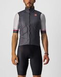 CASTELLI Cycling gilet - ARIA - grey