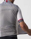 CASTELLI Cycling gilet - ARIA - silver