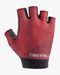 CASTELLI Cycling fingerless gloves - ROUBAIX GEL 2 LADY - bordeaux