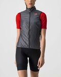 CASTELLI Cycling gilet - ARIA LADY - grey