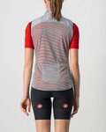CASTELLI Cycling gilet - ARIA LADY - silver