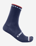 CASTELLI Cyclingclassic socks - ROSSO CORSA - blue