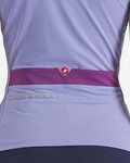 CASTELLI Cycling sleeveless jersey - SOLARIS LADY - purple