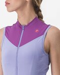 CASTELLI Cycling sleeveless jersey - SOLARIS LADY - purple