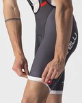 CASTELLI Cycling bib shorts - COMPETIZION KIT - grey