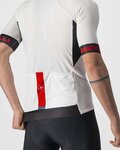 CASTELLI Cycling short sleeve jersey - ENTRATA VI - ivory