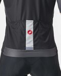 CASTELLI Cycling short sleeve jersey - ENTRATA VI - grey/anthracite