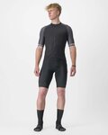 CASTELLI Cycling short sleeve jersey - ENTRATA VI - grey/anthracite