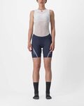 CASTELLI Cycling shorts without bib - VELOCISSIMA 3 LADY - blue