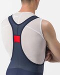 CASTELLI Cycling bib shorts - ENTRATA 2 - blue