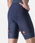 CASTELLI Cycling bib shorts - ENTRATA 2 - blue