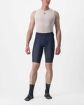 CASTELLI Cycling shorts without bib - ENTRATA 2 - blue