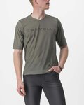 CASTELLI Cycling short sleeve jersey - TRAIL TECH 2 - grey