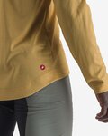 CASTELLI Cycling summer long sleeve jersey - TRAIL TECH 2 - yellow