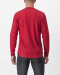CASTELLI Cycling summer long sleeve jersey - TRAIL TECH 2 - red
