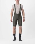 CASTELLI Cycling bib shorts - UNLIMITED CARGO - green