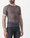 CASTELLI Cycling long sleeve t-shirt - MIRACOLO WOOL - grey