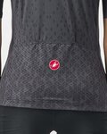 CASTELLI Cycling short sleeve jersey - PEZZI LADY - grey