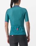 CASTELLI Cycling short sleeve jersey - PEZZI LADY - green