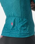 CASTELLI Cycling short sleeve jersey - PEZZI LADY - green