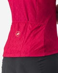 CASTELLI Cycling short sleeve jersey - PEZZI LADY - red