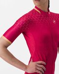 CASTELLI Cycling short sleeve jersey - PEZZI LADY - red