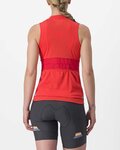 CASTELLI Cycling sleeveless jersey - ANIMA 4 LADY - orange