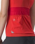 CASTELLI Cycling sleeveless jersey - ANIMA 4 LADY - orange