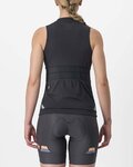 CASTELLI Cycling sleeveless jersey - ANIMA 4 LADY - anthracite