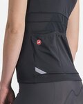 CASTELLI Cycling sleeveless jersey - ANIMA 4 LADY - anthracite