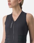 CASTELLI Cycling sleeveless jersey - ANIMA 4 LADY - anthracite