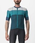 CASTELLI Cycling short sleeve jersey - SEZIONE - green