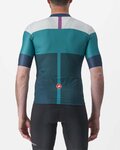 CASTELLI Cycling short sleeve jersey - SEZIONE - green
