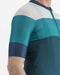 CASTELLI Cycling short sleeve jersey - SEZIONE - green